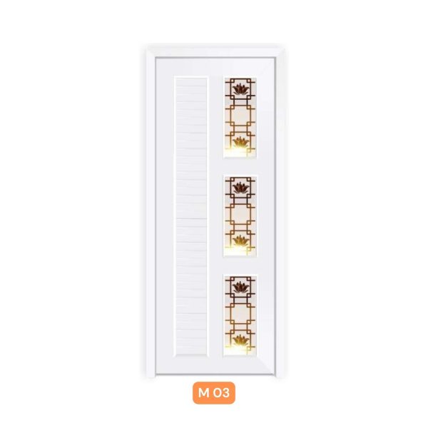 Platinum SE - Pintu Kamar Mandi uPVC (Putih) - Image 10