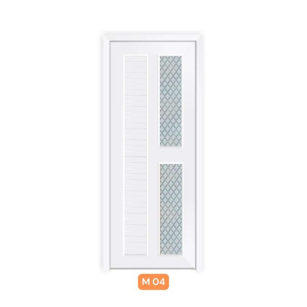 Platinum SE - Pintu Kamar Mandi uPVC (Putih)