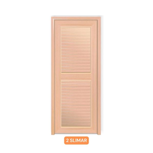 Platinum SE - Pintu Kamar Mandi uPVC (Coklat) - Image 3