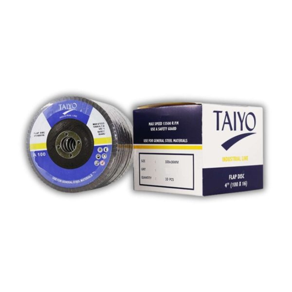 Taiyo Flap Disc Blue Industrial Line - Amplas