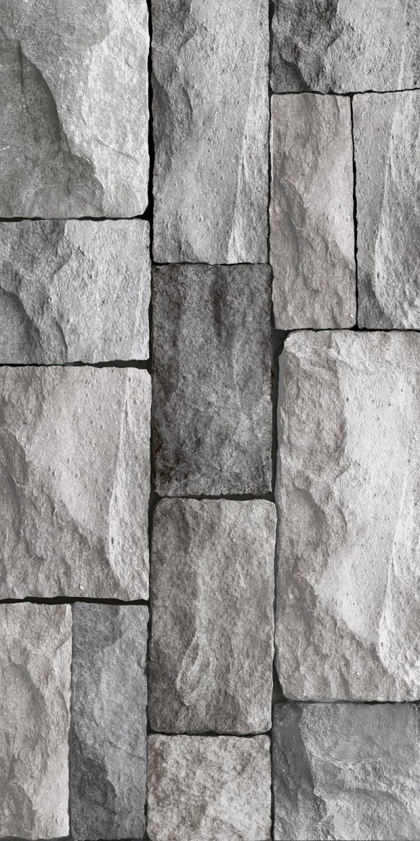 GENOA GREY EMBOSSED 20 x 40