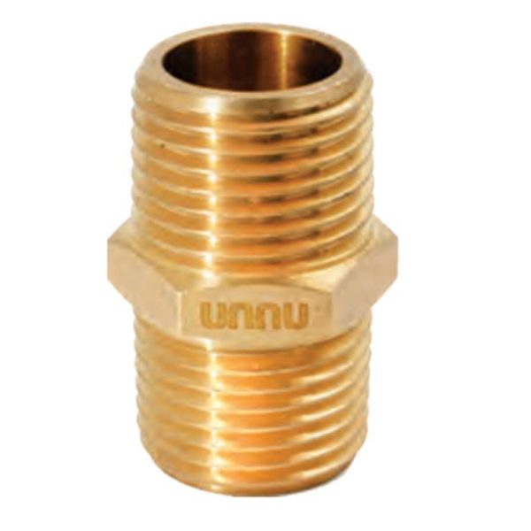 UNNU - Brass Fitting Double Nipple